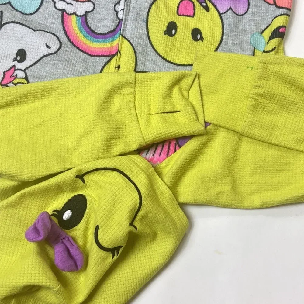 10X$50  Justice Emoji Onesie Pajama’s Onesies Unicorn Size 10